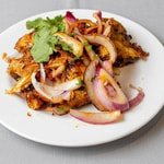 54. Salmon Kebab
