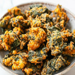 Spinach Pakora - Vegetarian Starters