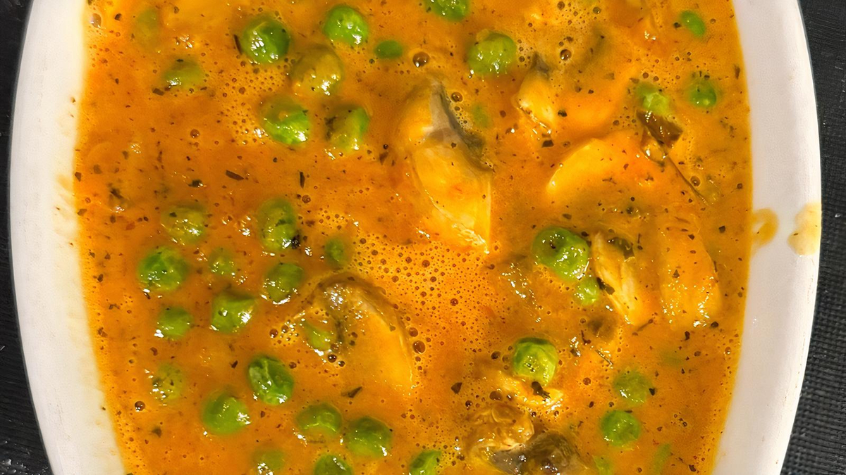 Mushroom Peas - Vegetable Curry