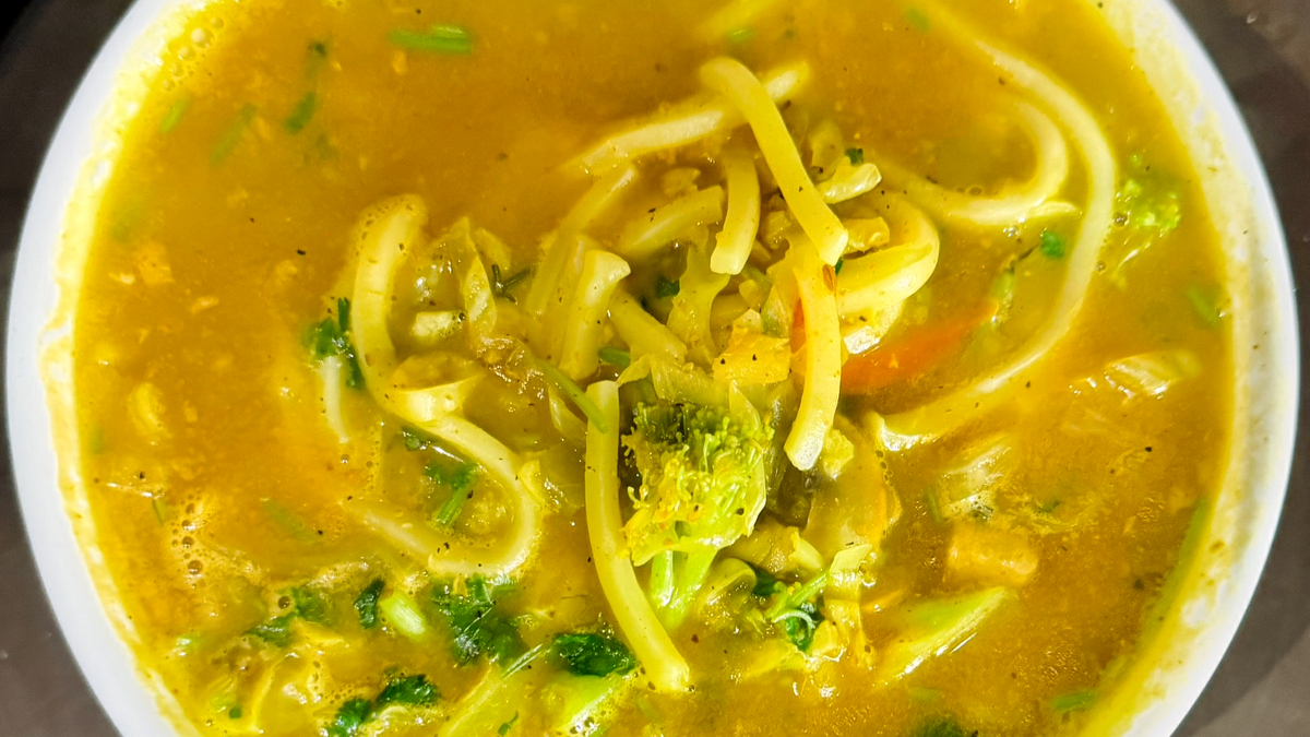 Vegetable Thukpa - Thukpa Heartly Noodel Soup