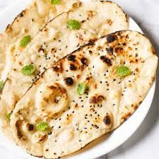 Garlic Basil Naan - Bread