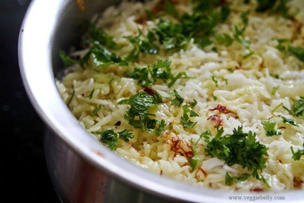 Sag Biryani