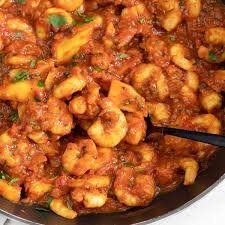 Shrimp Bhuna - Seafood Entrees