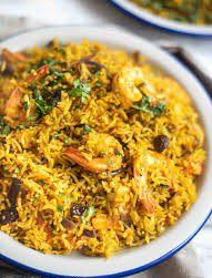 Shrimp Biryani - Biryani and Rice