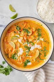 Shrimp Coconut Curry - Seafood Entrees