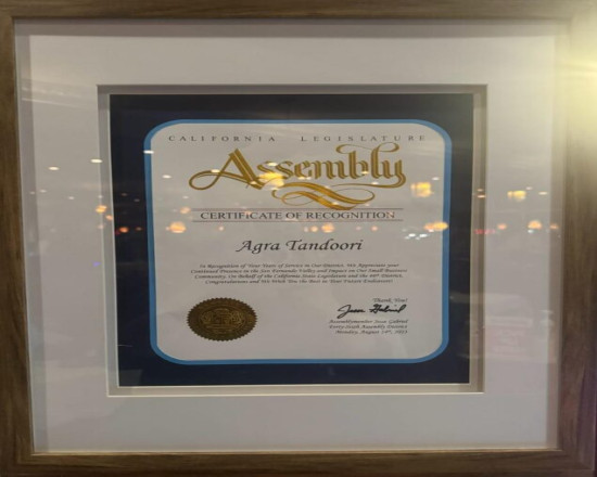 Agra Tandoori